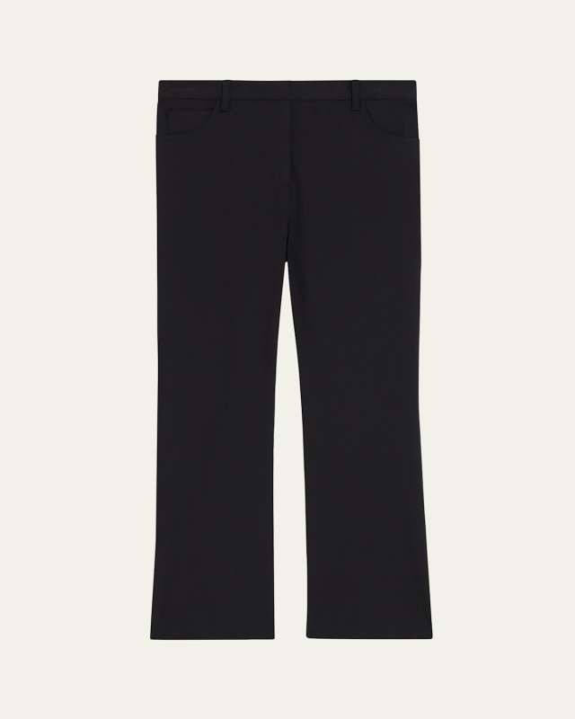 Five-Pocket Kick Flare Pants